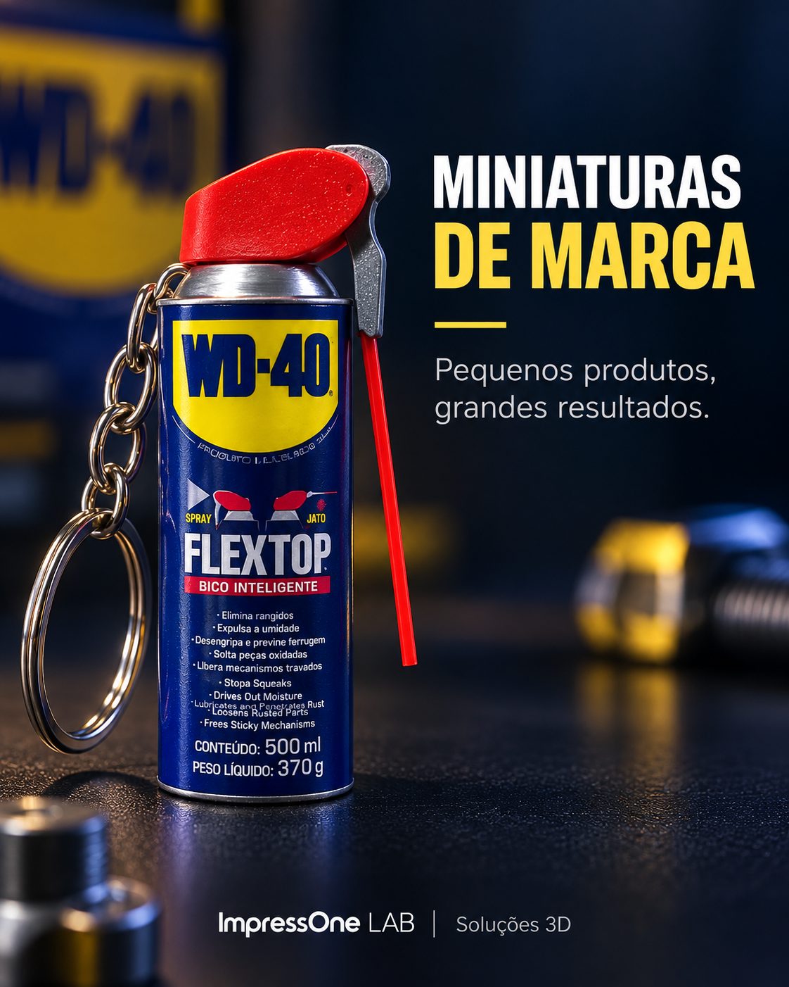 Miniatura promocional personalizada de produto