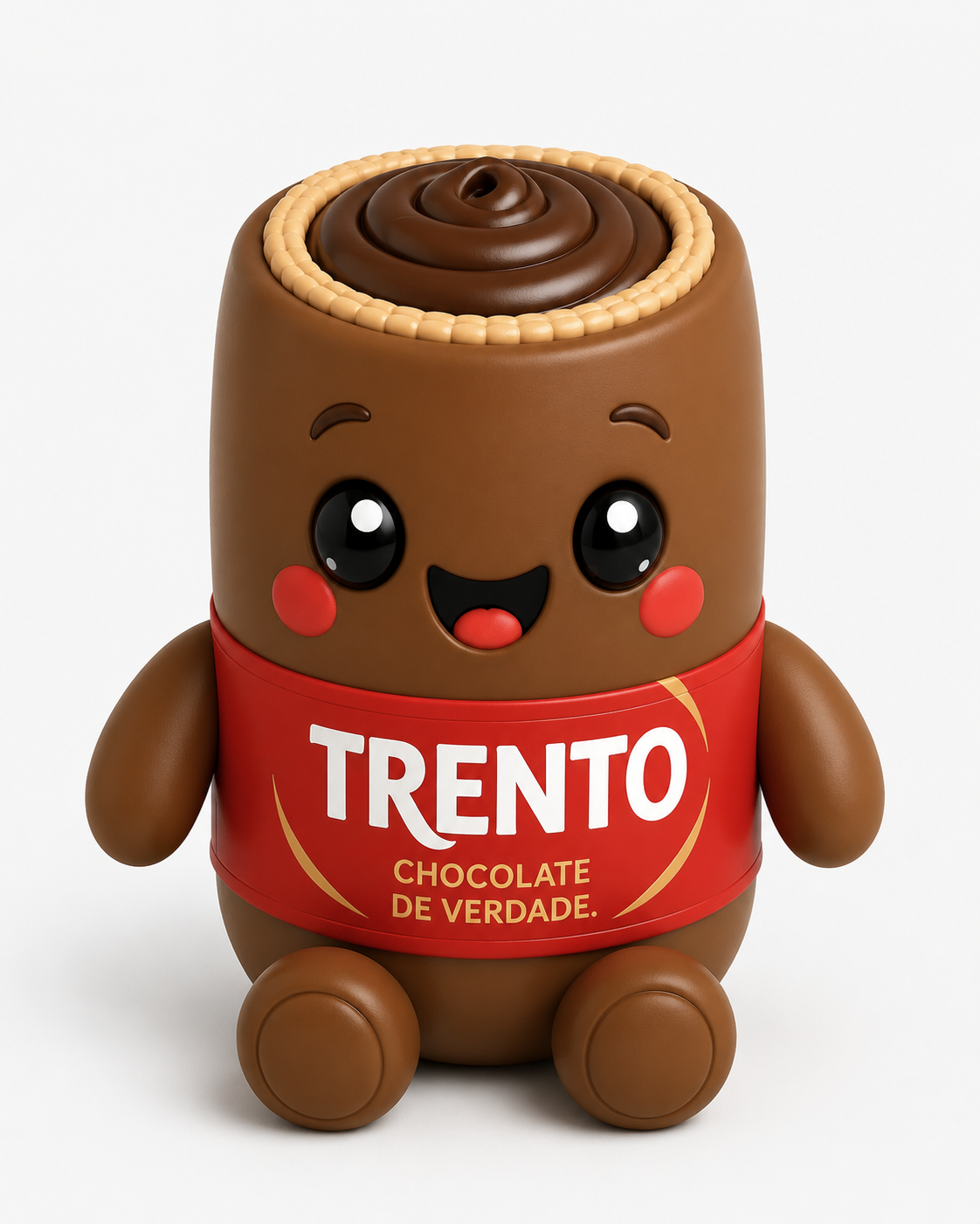 Mascote transformado em miniatura