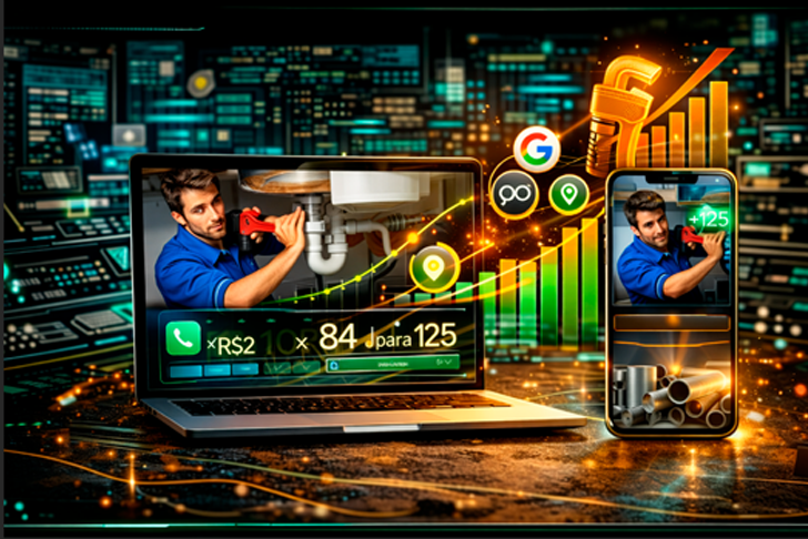 Campanha Google Ads para serviços locais — LeadFlow
