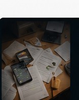 Mesa de trabalho com demandas desorganizadas